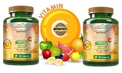 High Vitamin C 1600 mg., 500 Capsules, Immune System, Antioxidant 5 bottles