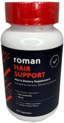 Roman Hair Support Mens Dietary Supplement 90 Capsules—See Below—SHIP IN 24 HOUR