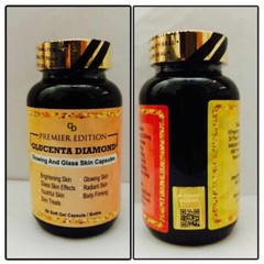 1X Premier Edition Glucenta Diamond Whitening Glowing Softgel (50 Cap) ~Express