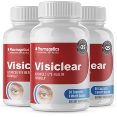 VisiClear Advanced Eye Health Formula, Visi Clear – 3 Bottles, 180 Capsules