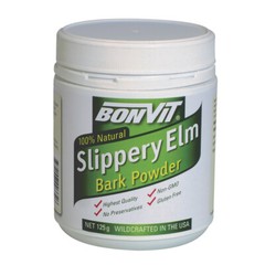 New Bonvit 100% Natural Slippery Elm Bark Powder 125g