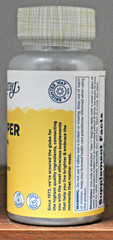 Solaray Copper 2 mg 100 Capsules Essential Trace Mineral 2mg 100 VegCaps