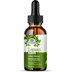 Organic Lemon Balm Extract Tincture – Liquid Supplement for Mood & Relaxation