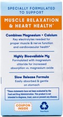 Slow Mag Magnesium Chloride and Calcium, 60 Tablets each (Value Pack of 3)