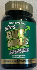 Natures Plus Ultra GHT Male Maximum Strength – 90 Tablets – Expires 10/2029