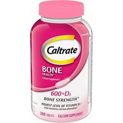 Caltrate Bone Health 600 + D3 Bone Strength Calcium 200 Ct