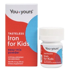 Iron Supplement for Kids & Toddlers – 4-Month Supply, No Sweeteners or Flavors
