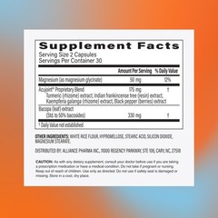 Amberen Keep Agile Menopause Support Acujoint Magnesium Bacopa 60 Capsules
