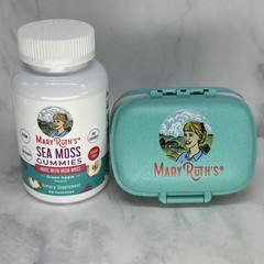 New Mary Ruth’s Sea Moss Gummies Vegan 60 Count 8/2027 *FREE GIFT W/PURCHASE*