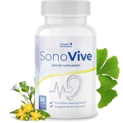 SonoVive Capsules, Formula Designed for Ear Wellness, Supports Focus & Conce…