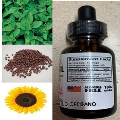 Wild Oregano Oil 2-Pack – Extra Strength Organic Origanum Vulgare Blend |Natural