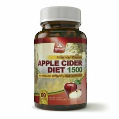 Adrenal Support Energy Dietary Supplement Apple Cider Vinegar Weight Management