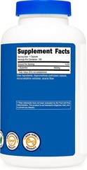 L-Glutamine 800mg Nutricost 180 Capsules Non-GMO