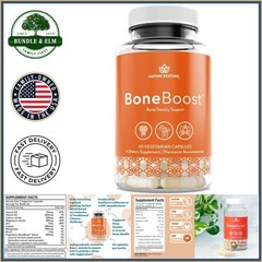 Natural Bone Health Supplement with Herbal Extracts for Joint Support