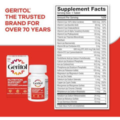 Geritol, Multivitamin Supplement, Contains B-Vitamins, Antioxidants,…