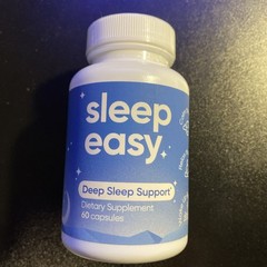 Sleep Easy Natural Sleep Aid Supplement | Magnesium Ashwagandha GABA L-Theanine