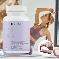 Mars Nitric Oxide Capsule Supplement Pills Pack Of 2 – Supports Energy,