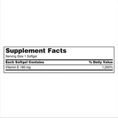 Kirkland Signature Vitamin E 180 mg., 500 Softgels