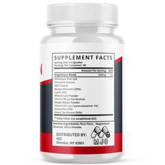 (2 Pack) Glucovin Advanced Support Blood Supplement Formula Gluco Vin 120 Caps