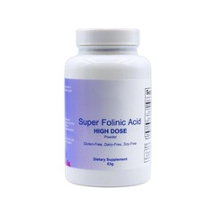 1 Pack Super Acid Folinic High Dose Gluten Powder Free Dairy Free Soy Free New