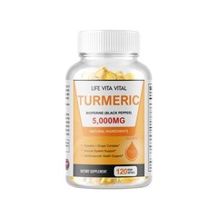 Turmeric Curcumin with Bioperine 5000mg High Absorption Triple Strength Capsules