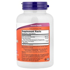 2 X NOW Foods, Alpha Lipoic Acid, 600 mg, 120 Veg Capsules