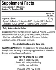“Biotics Research Amino Acid Quick Sorb Liquid Formula – Highly Absorbed Muscle