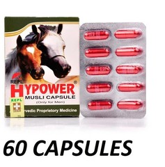 Hypower Musli 60 Capsules For Men Strength & Stamina FREE SHIPPING