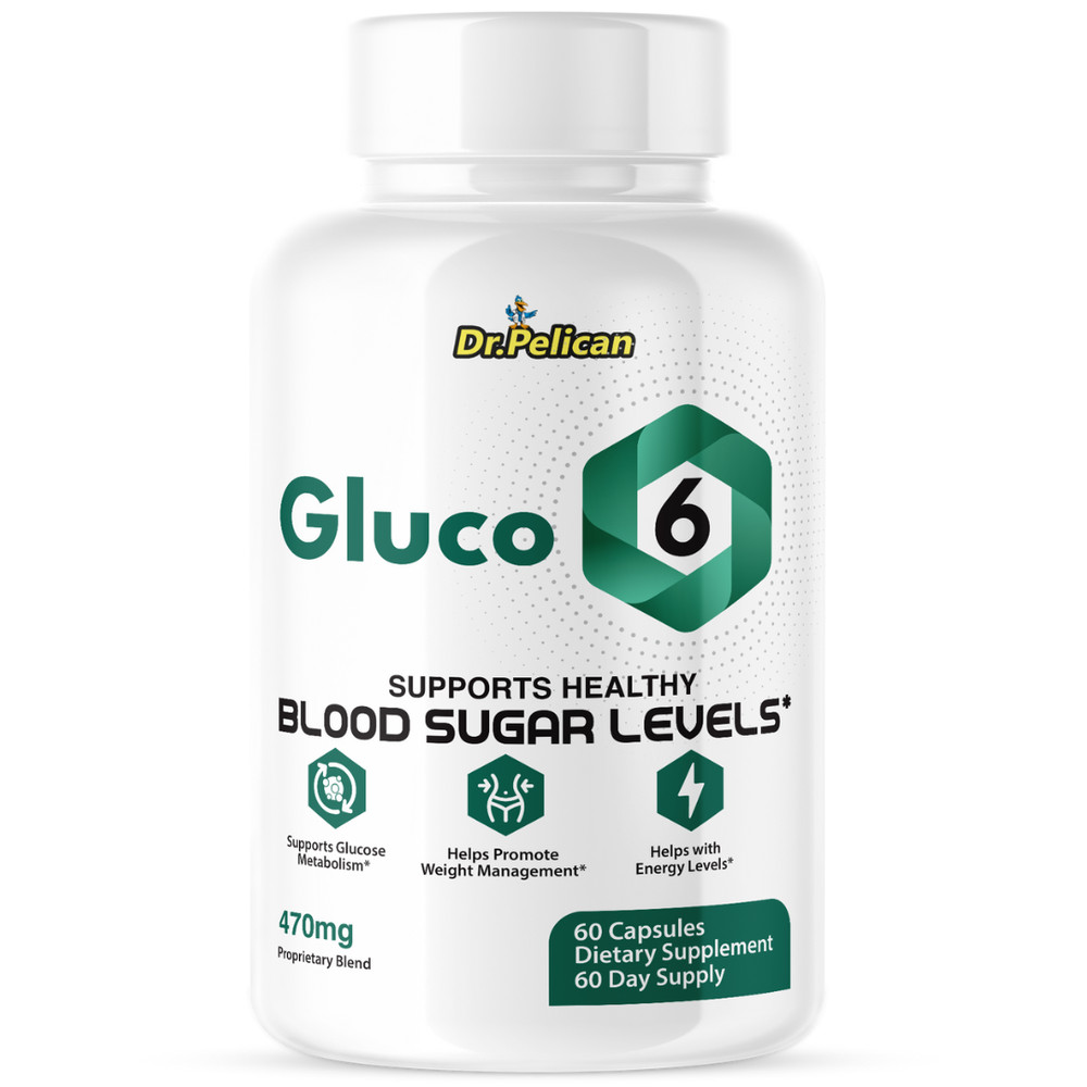 Gluco 6- Blood & Heart Support- 60 Capsules