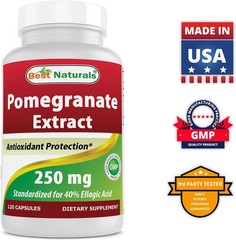 Pomegranate Extract 250 Mg 120 Capsules