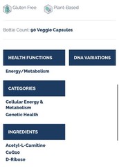 MITOCHONDRIA & ENERGY MITO BOOST 2 New 90