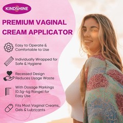 32 Pack Disposable Vaginal Cream Applicators for Women, Suppository Applicato