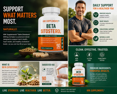 Beta Sitosterol Super Mega Strength for Prostate Phytosterol Plant Sterols 800mg
