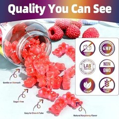 Potassium Citrate Gummies 2000mg, High Potency Electrolyte Gummies, Potassium Su