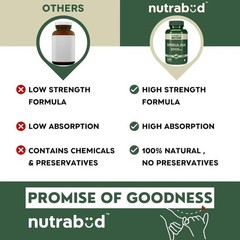 Nutrabud Organics Spirulina Capsule 2000mg per Serving 120 Veg Capsules