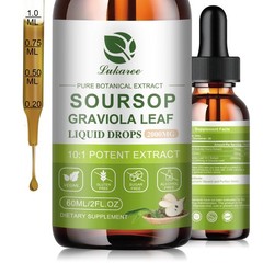 Graviola Soursop Extract Soursop Bitters Liquid Drop for Regeneration Immune
