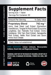 bodybuilding gym – TESTOSTERONE ACTIVATOR 742MG 3B – horny goat weed powder