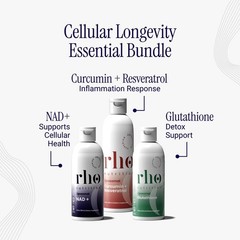 Cellular Health Essentials Bundle – Liposomal Supplements for Aging Support, NAD