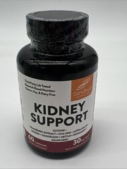 Sandhus Kidney Cleanse Detox & Repair Support 60 Caps Exp 10/2027 Sealed