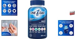 Daily Men’s Multivitamin with B-Complex – 200 Count Immune Boosting Formula