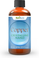 Nutrinoche Liquid Colloidal Copper Supplement | 99.99% Ultra Pure Crystalline Na