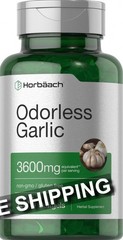 Ajo Sin Olor 200 Cápsulas Blandas Extracto Alta Potencia Natural Premium