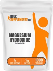 BulkSupplements Magnesium Hydroxide Powder 2.2 pounds