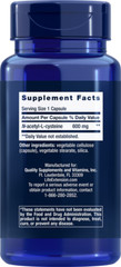 N-Acetyl Cysteine (NAC) 600mg 5X60 caps by Life Extension