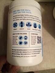 NativePath Collagen Peptides Powder Grass Fed Pasture Raised