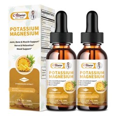 Potassium Magnesium for Sleep,Calm&Leg Cramps-Potasio Magnesio para Sueño y Calm