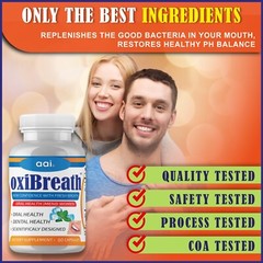 Bad Breath Freshener, Dental Probiotics Capsule, Advanced Oral Care 06/12/25