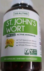 Healths Harmony St. John’s Wort, Effective St Johns Wort Powerful 900mcg, 120 ct