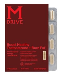 Mdrive Boost and Burn Testosterone Booster & Fat Burner for Men, 60 Caps | KS…