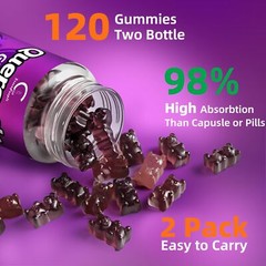 QUERCETIN GUMMIES Adults Kids with Vitamin C Zinc 60ct 2 Pack GPGP GREENPEOPLE